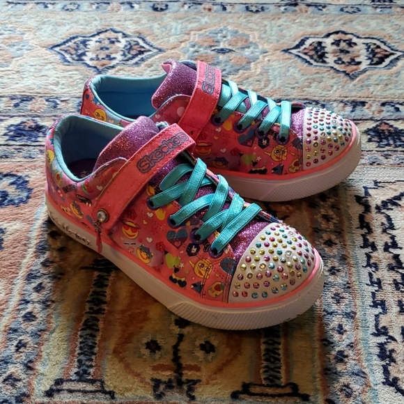 skechers emoji sneakers